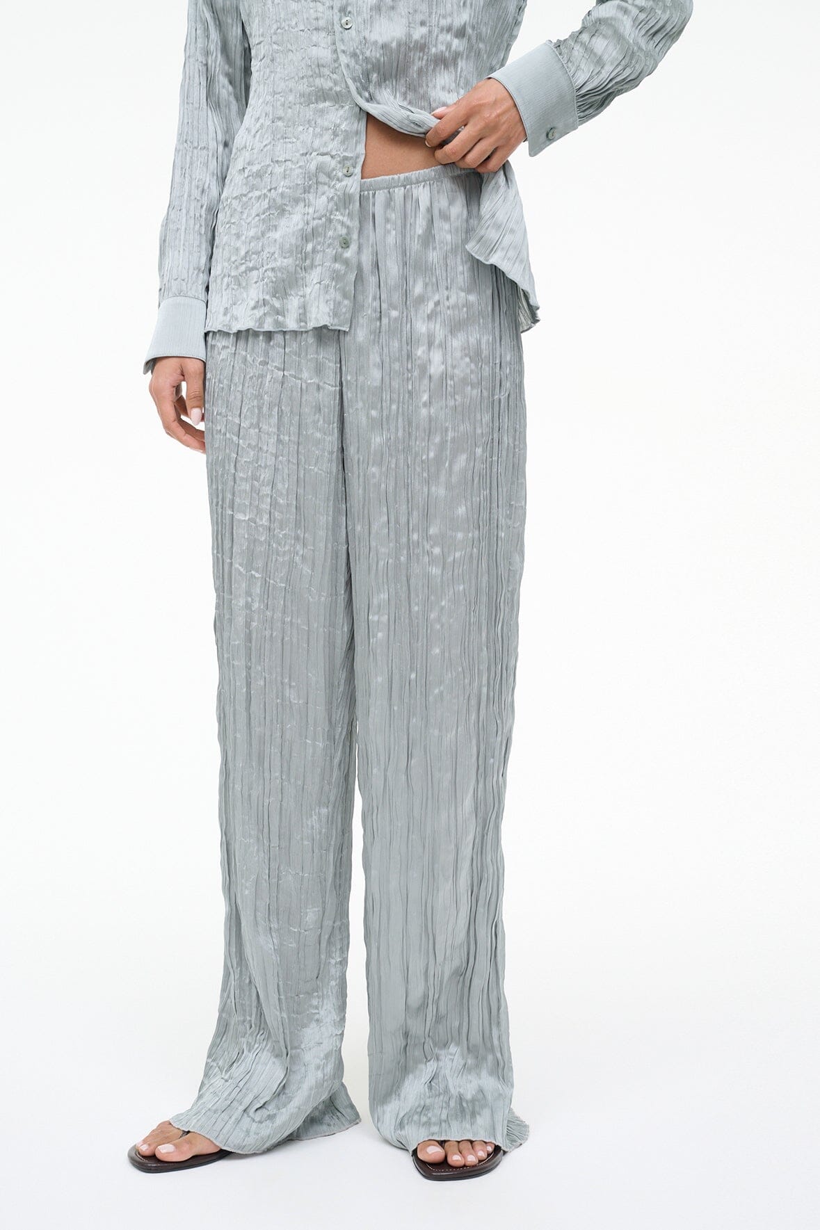 STAUD Nami Pant Silver Sage