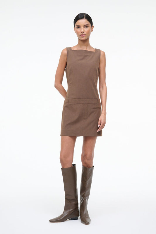 STAUD Skyla Dress Nutmeg