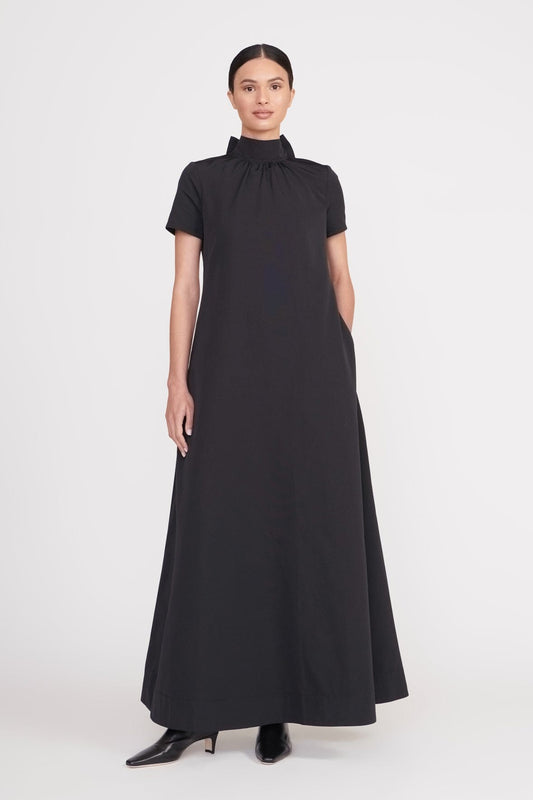 STAUD Ilana Dress Black