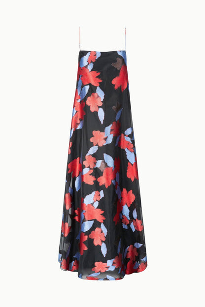 STAUD Delfina Dress Night Garden