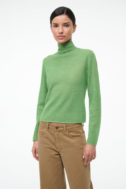 STAUD Marianne Sweater Leaf