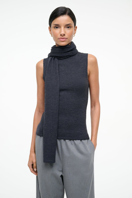 STAUD Canal Top Charcoal