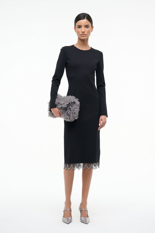 STAUD Hunter Dress Black