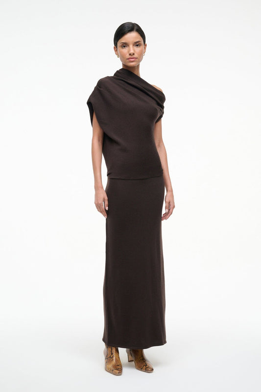STAUD Mabel Dress Earth
