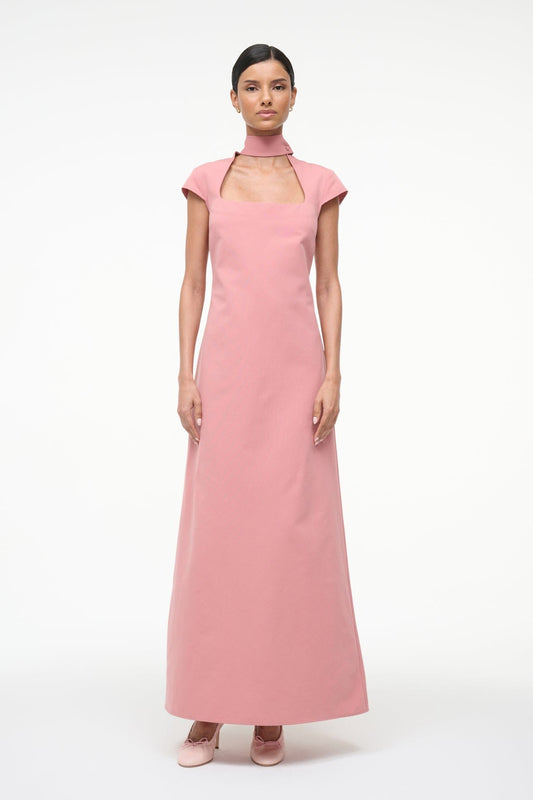 STAUD Ingrid Dress Rosewater