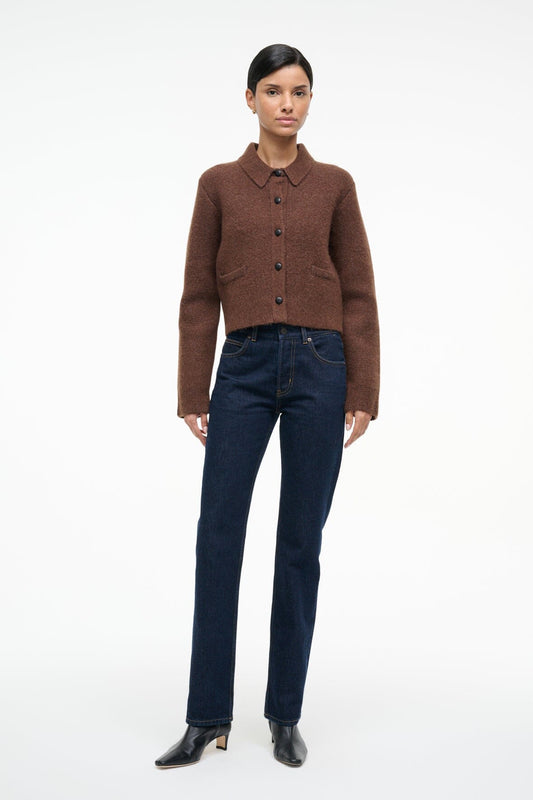 STAUD Theo Sweater Truffle