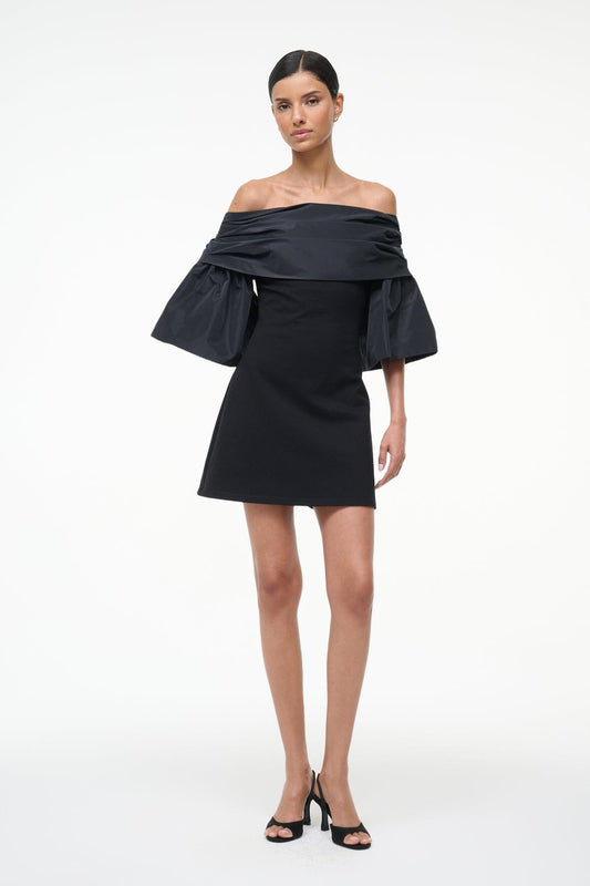 STAUD Harper Dress Black