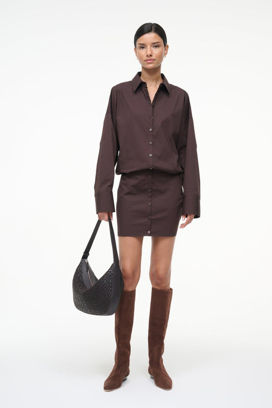 STAUD Cynthia Dress Earth
