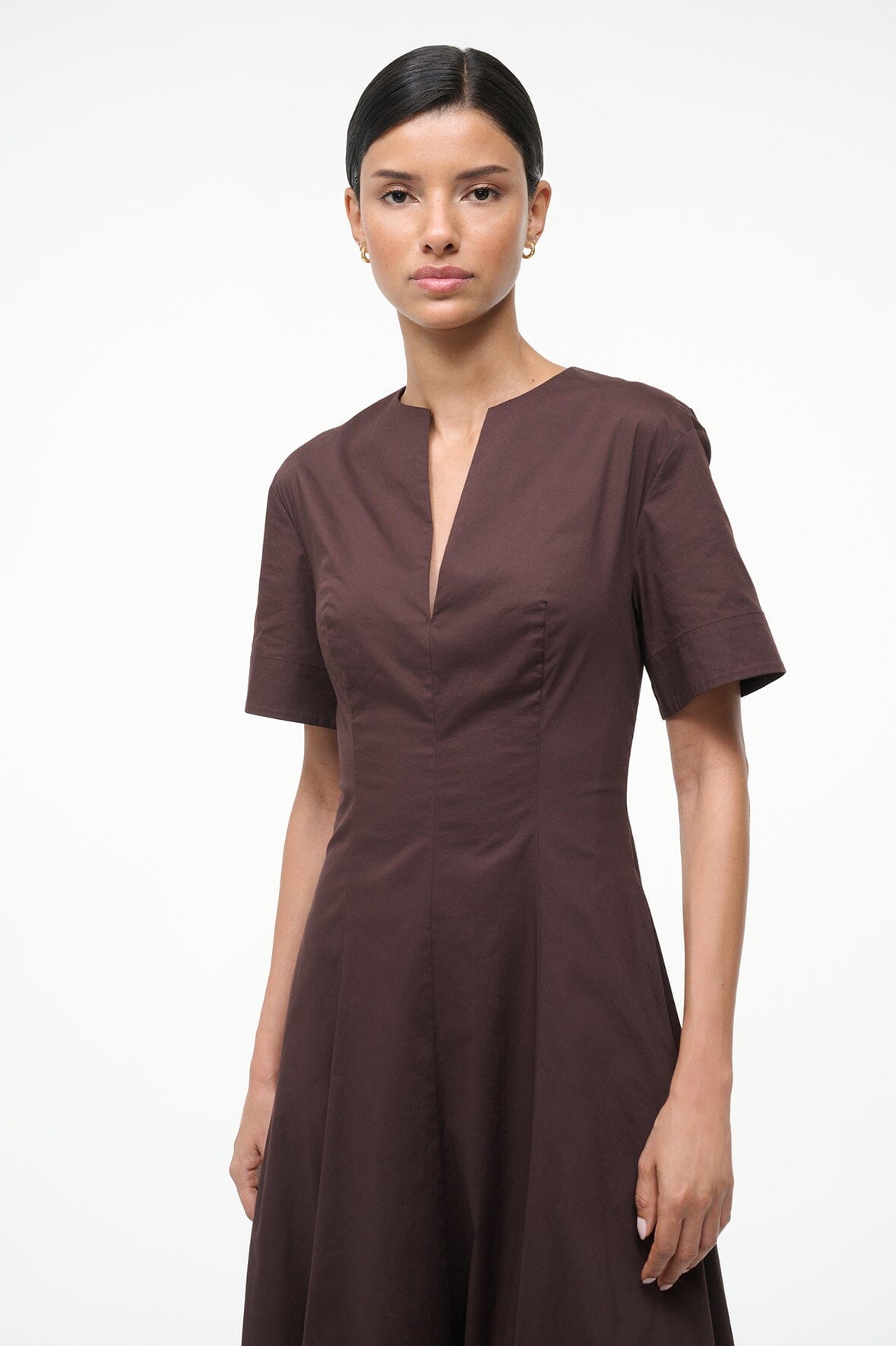STAUD Frances Dress Earth