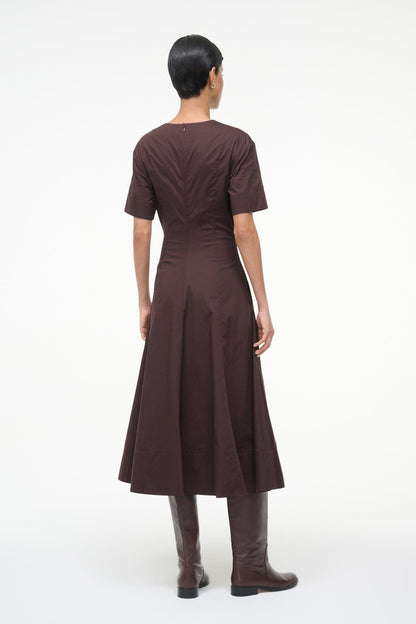 STAUD Frances Dress Earth