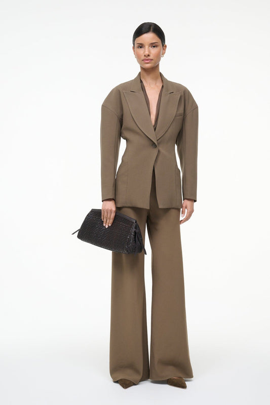 STAUD Cole Blazer Truffle