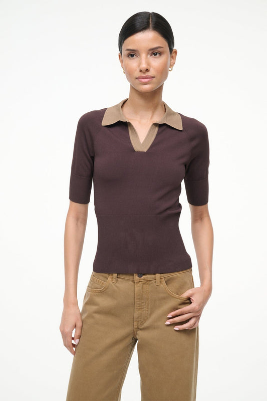 STAUD Gene Top Earth Taupe