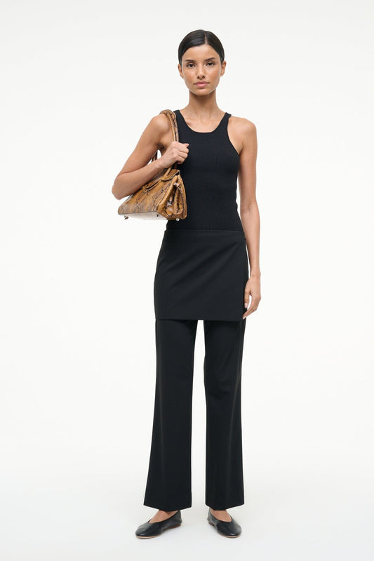 STAUD Hannah Pant Black