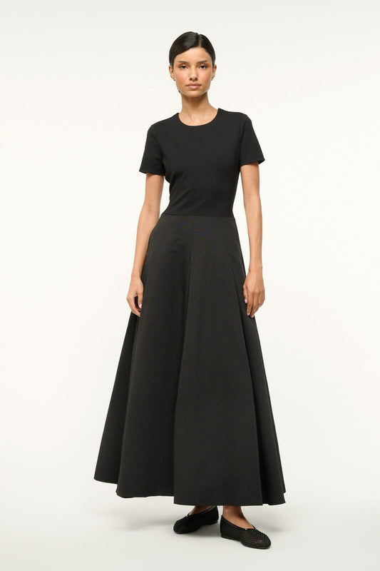 STAUD Hopper Dress Black