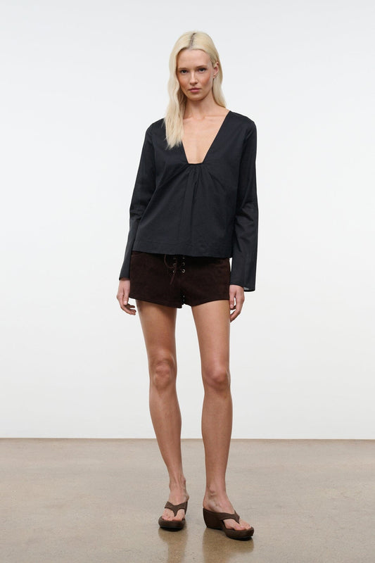 STAUD Su26 Vivi Top Black