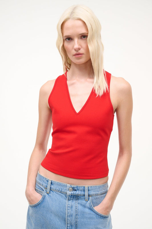 STAUD Jesse Tank Cardinal
